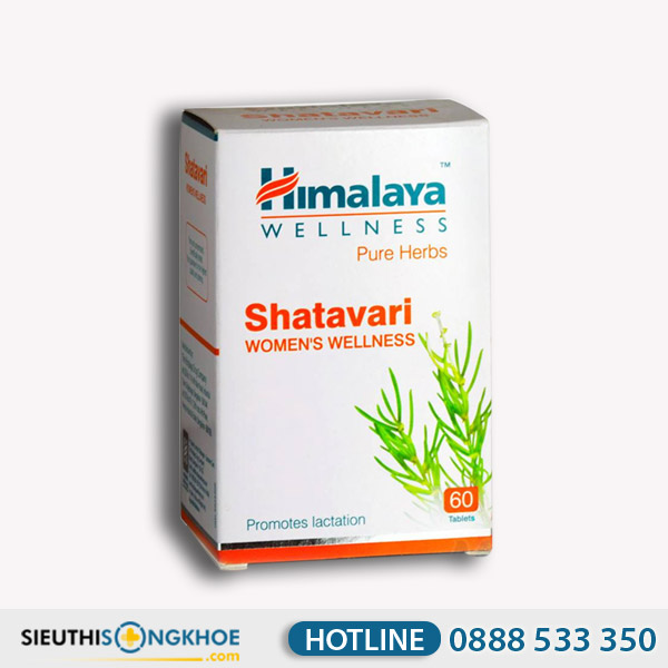 Viên Uống Himalaya Shatavari - Hỗ Trợ Vấn Đề Sức Khoẻ & Sinh Lý Nữ Giới