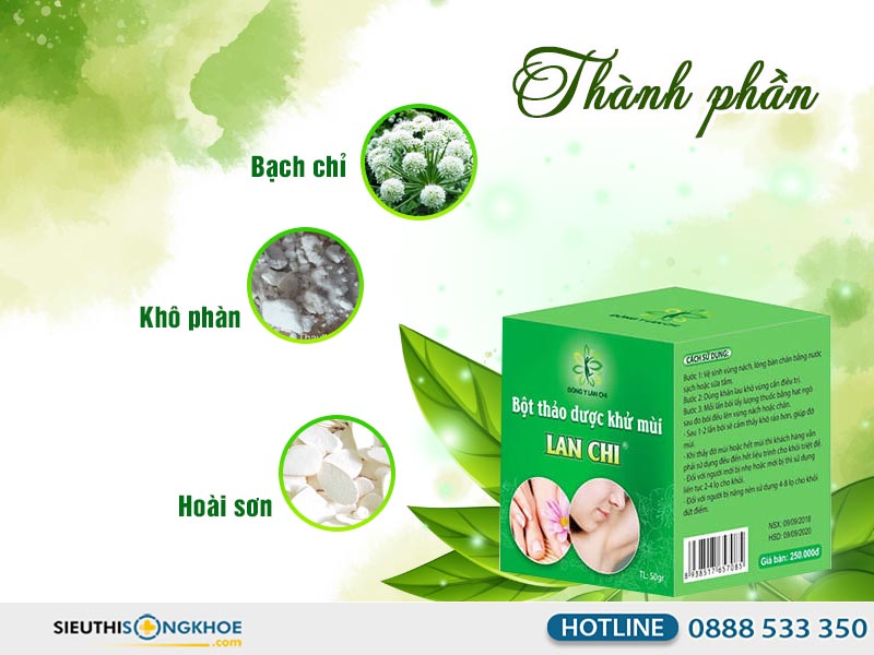 bot thao duoc khu mui lan chi co tot khong