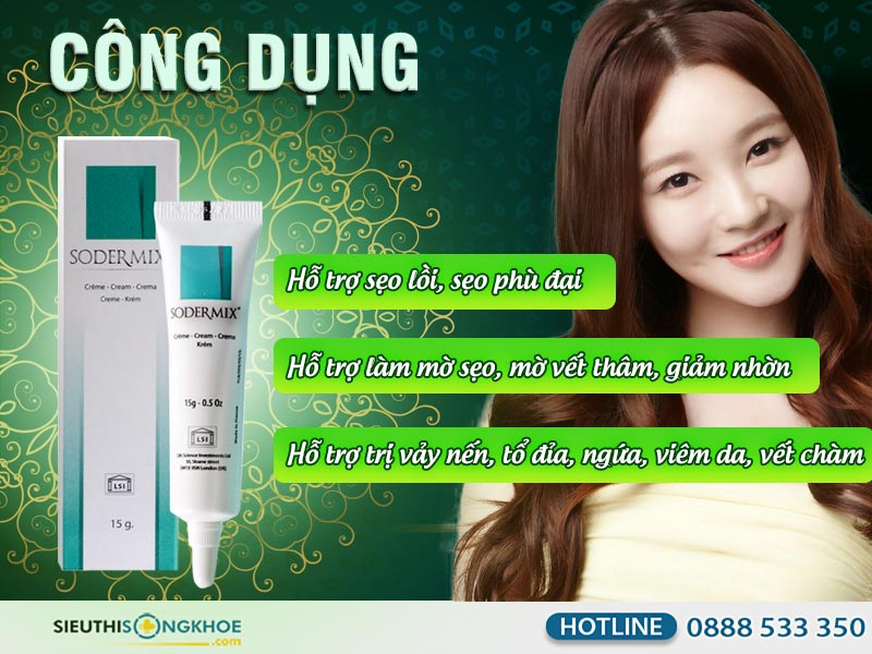 cong dung kem mo seo sodermix