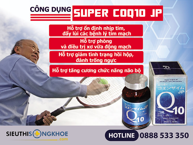 cong dung vien ho tro dieu trị suy tim super coq10 jp
