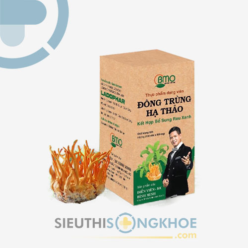Đông Trùng Hạ Thảo Bình Minh Organic - Giúp Tiêu Hóa Khỏe - Tăng Sức Đề Kháng