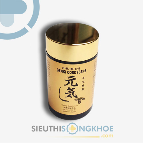 Đông Trùng Hạ Thảo Genki - Viên Uống Hỗ Trợ & Tăng Cường Sức Khoẻ Từ Nhật Bản