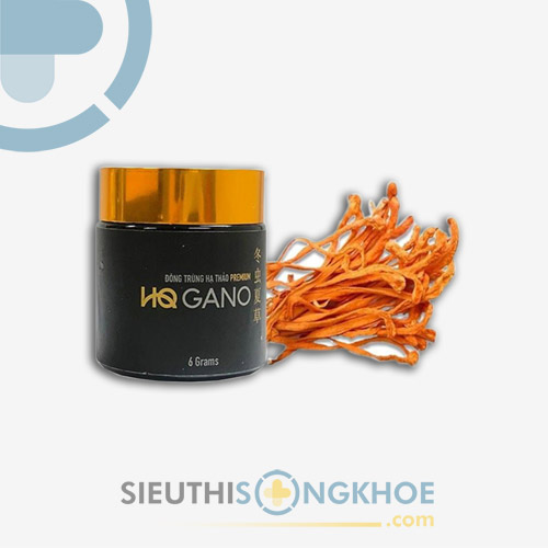 Đông Trùng Hạ Thảo HQ Gano - Viên Uống Hỗ Trợ Tăng Cường Sức Khoẻ & Phòng Ngừa Ung Thư Hiệu Quả