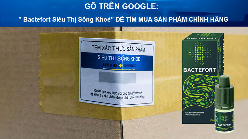 dung dich diet ky sinh trung bactefort sieu thi song khoe 