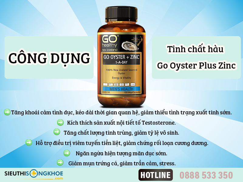 go oyster plus zinc