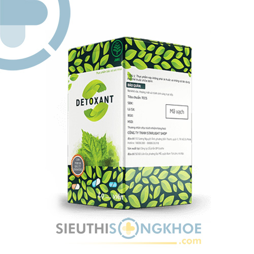 Detoxant – Hỗ Trợ Diệt Ký Sinh Trùng Gây Hôi Miệng