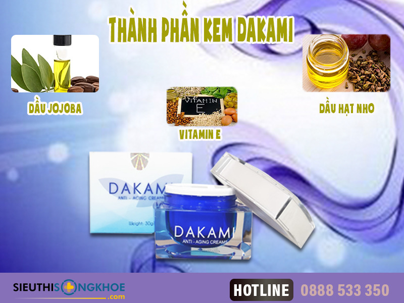 Kem Dưỡng Da Dakami Có Tốt Không? Giá Bao Nhiêu? Mua Ở Đâu?