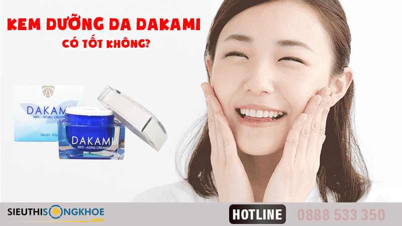 Kem Dưỡng Da Dakami Có Tốt Không? Giá Bao Nhiêu? Mua Ở Đâu?