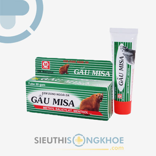 Kem Xoa Bóp Da Gấu Misa – Hỗ Trợ Giảm Đau Nhức Toàn Thân
