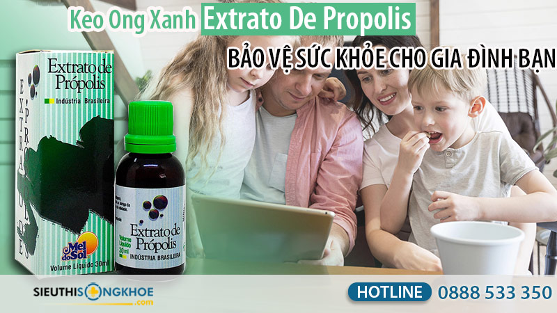 Keo Ong Xanh Extrato De Própolis