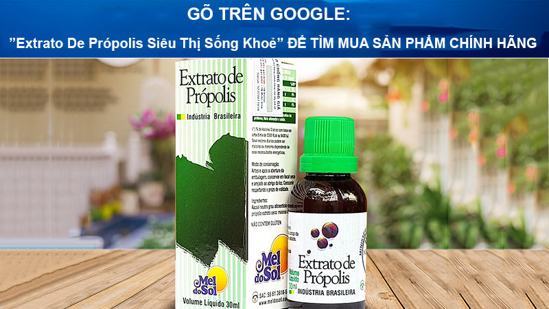 Keo Ong Xanh Extrato De Própolis