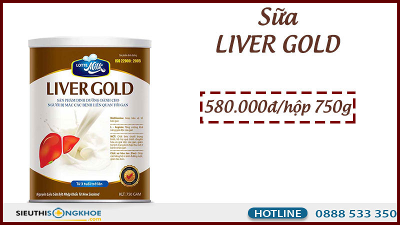 sữa liver gold có tốt không