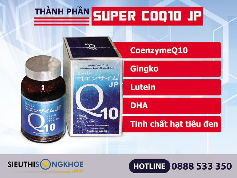 thanh phan vien ho tro dieu trị suy tim super coq10 jp 