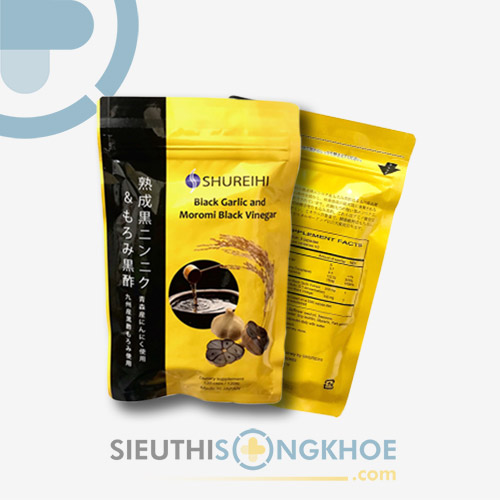 Viên Uống Tỏi Đen & Dấm Đen Moromi Nhật Bản - Giải Pháp Hỗ Trợ Tăng Cường Đề Kháng, Giảm Bệnh Tật & Hỗ Trợ Hạn Chế Tác Nhân Gây Ung Thư