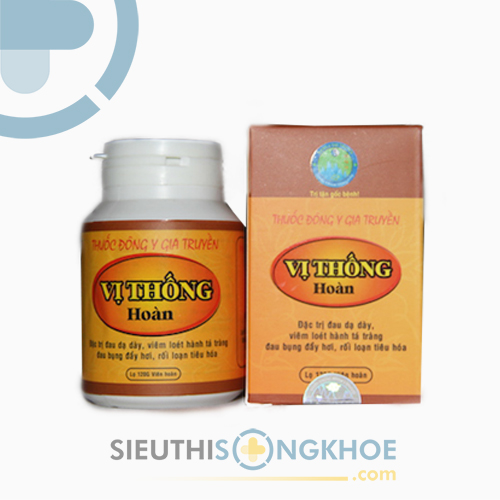 Vị Thống Hoàn – Hỗ Trợ Trị Đau Dạ Dày Tá Tràng