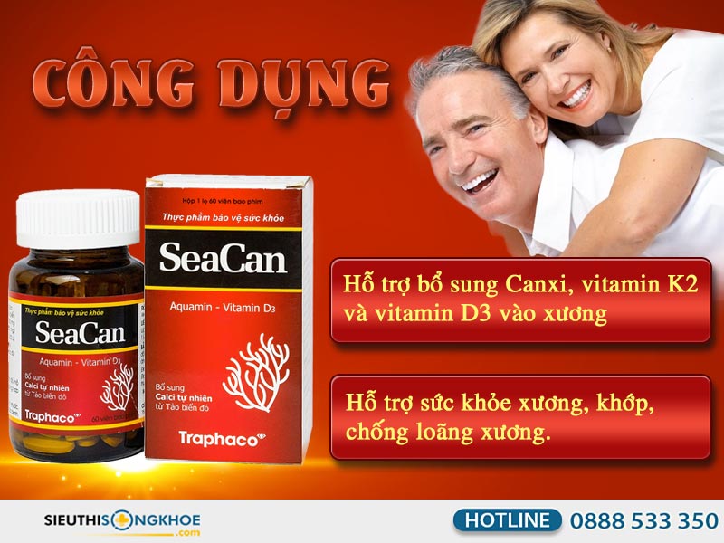 vien bo sung canxi seacan co tot khong