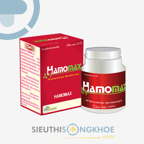 Hamomax - Hỗ Trợ Hạ Mỡ Máu, Hạ Âu Lo Bệnh Tật!