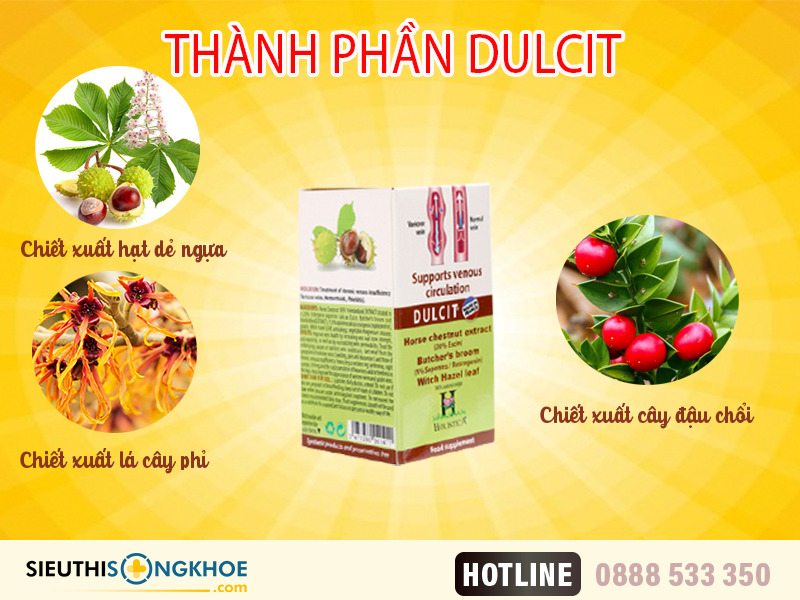 Viên Hỗ Trợ Trị Suy Giãn Tĩnh Mạch Dulcit Có Tốt Không?