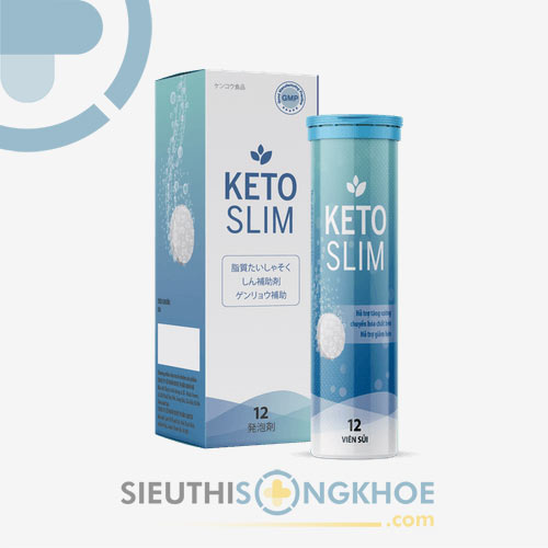 Keto Slim - Viên Sủi Hỗ Trợ Giảm Cân