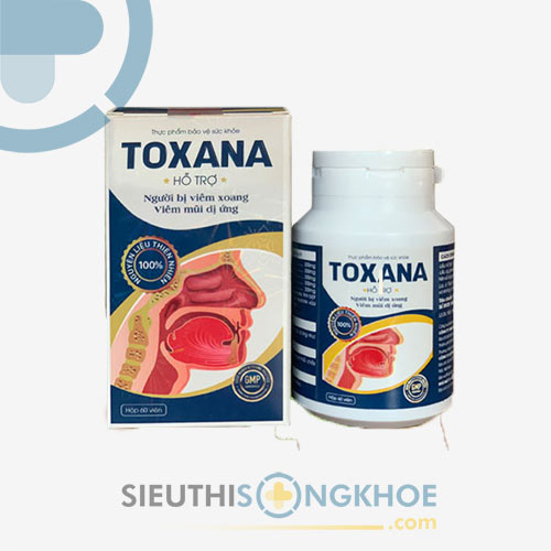 Toxana – Hỗ Trợ Người Bị Viêm Xoang, Viêm Mũi Dị Ứng
