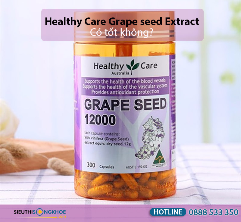 healthy care grape seed extract
