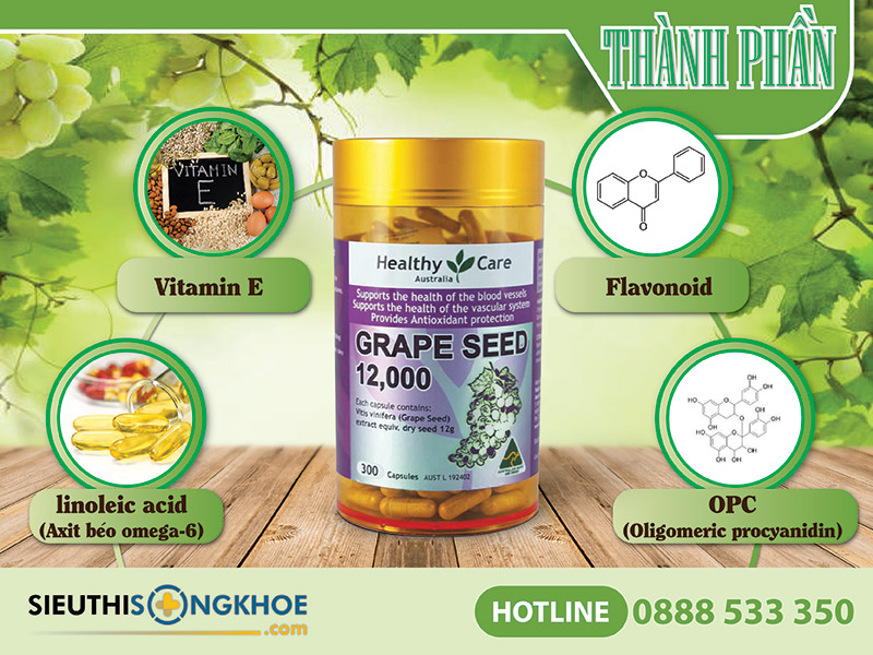 healthy care grape seed extract