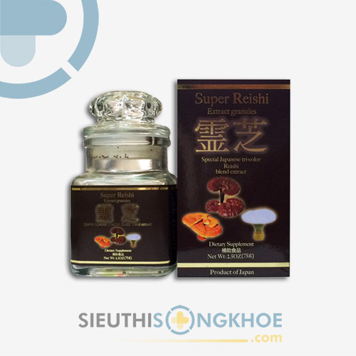 Super Reishi Powder - Hỗ Trợ Lọc Máu, Thải Độc Gan & Ngăn Ngừa Ung Thư