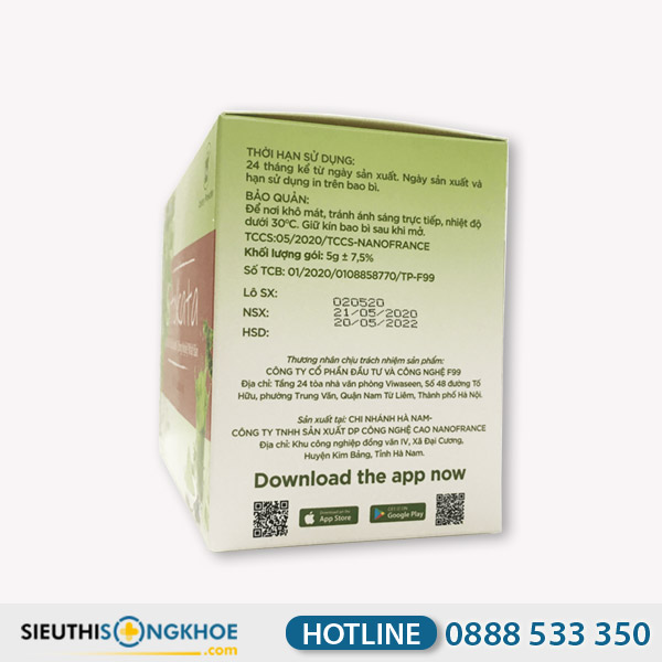 Sitokata - Bột Cần Tây Hỗ Trợ Giảm Cân