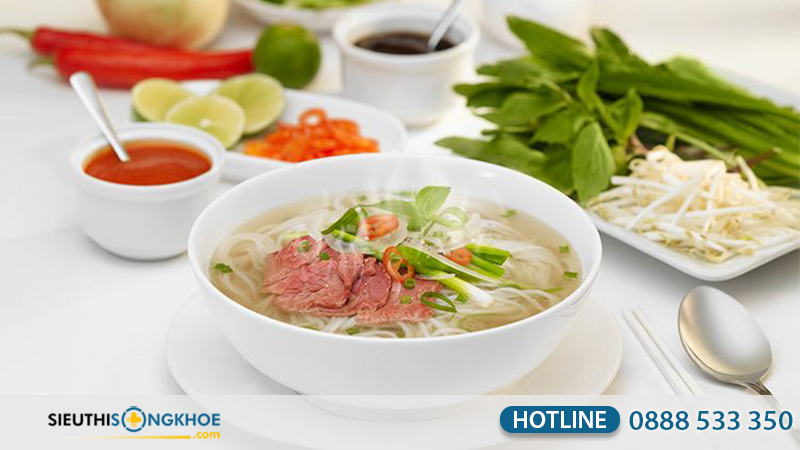bún phở tăng cân