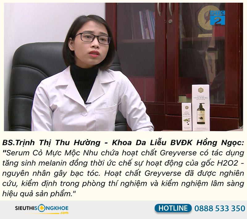 chuyên gia nói về dầu gội cỏ mực mộc nhu