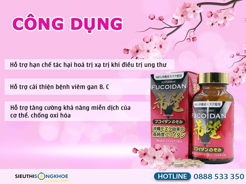 công dụng mozuku fucoidan nozomi