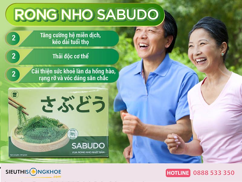 công dụng của rong nho sabudo