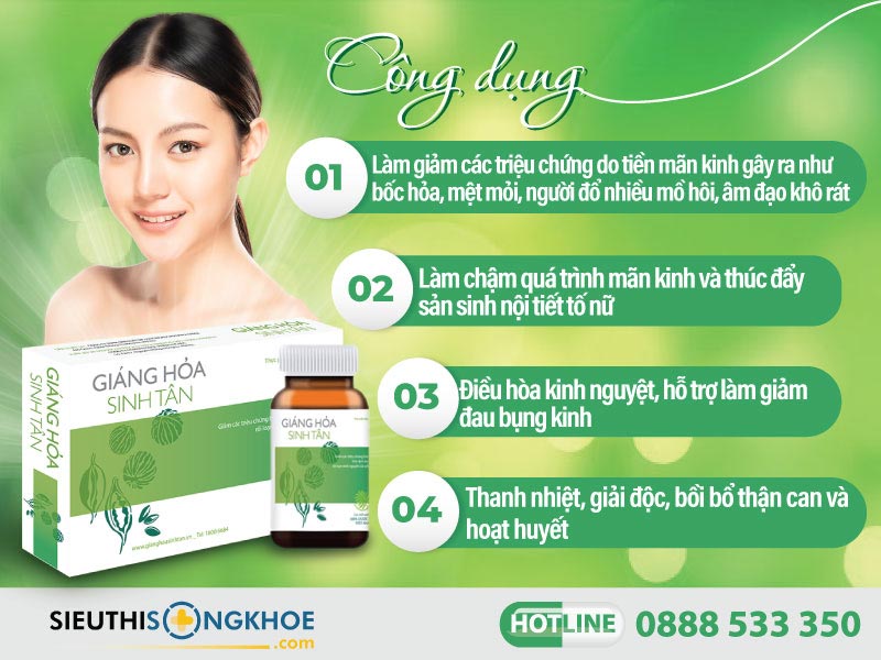 công dụng giáng hoả sinh tân
