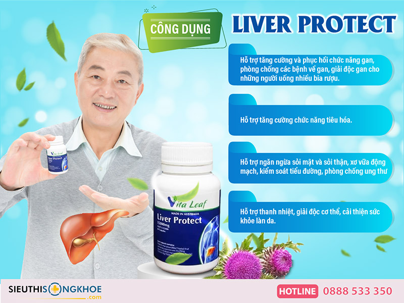 công dụng liver protect