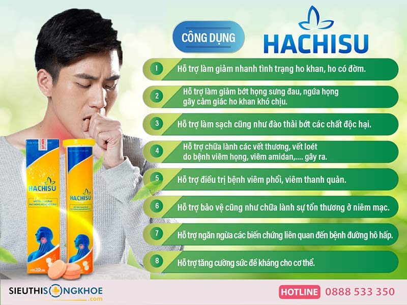 công dụng viên sủi hachisu