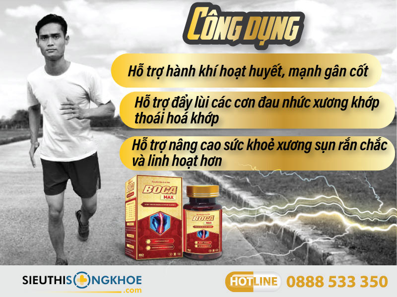 công dụng viên uống boca max