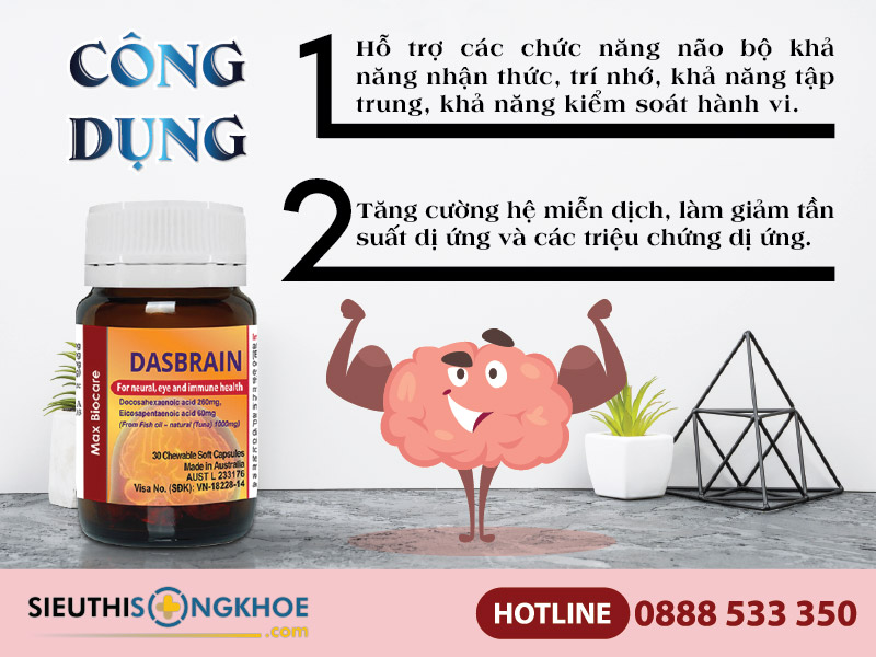 công dụng viên uống dasbrain
