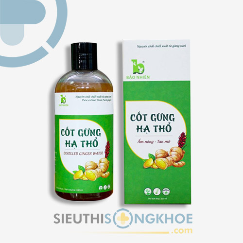 Cốt Gừng Bảo Nhiên - Hỗ Trợ Thải Mỡ Bụng & Giảm Đau Sau Sinh