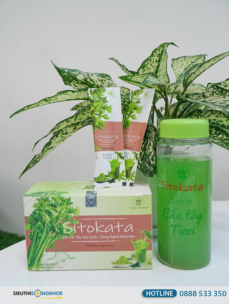 bột cần tây sitokata