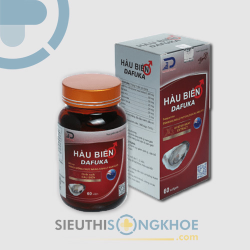 Hàu Biển Dafuka Hỗ Trợ Tăng Cường Khả Năng Sinh Lý Ở Nam Giới Hộp 60 Viên