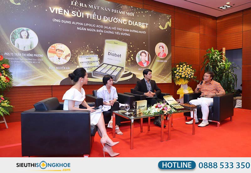 họp báo viên sủi diabet