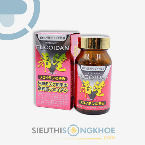 Mozuku Fucoidan Nozomi - Viên Uống Hỗ Trợ Tăng Cường Sức Đề Kháng Của Nhật