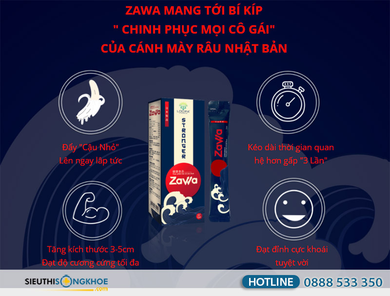 nước uống tăng cường sinh lý zawa có tốt không