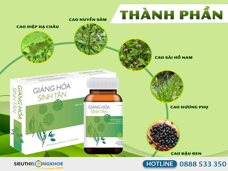 Giáng Hoả Sinh Tân - Viên Uống Hỗ Trợ Cải Thiện Nội Tiết Tố Và Sinh Lý Nữ