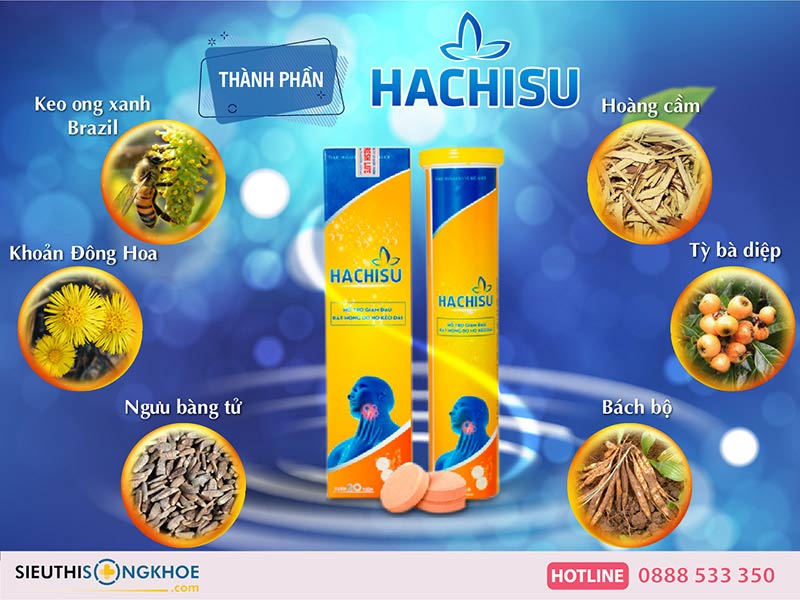thành phần viên sủi hachisu