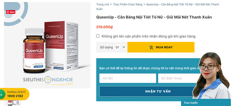 vien can bang noi tiet to queenup sieu thi song khoe 