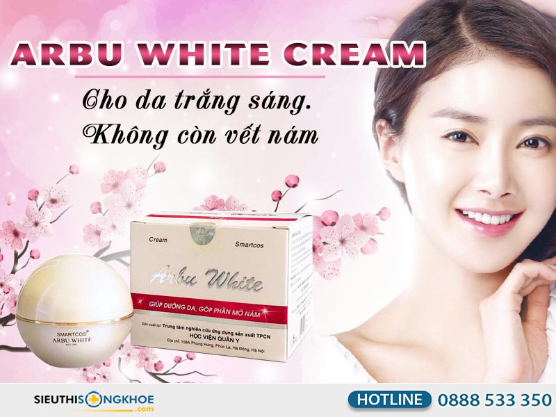 kem trị nám arbu white hvqy