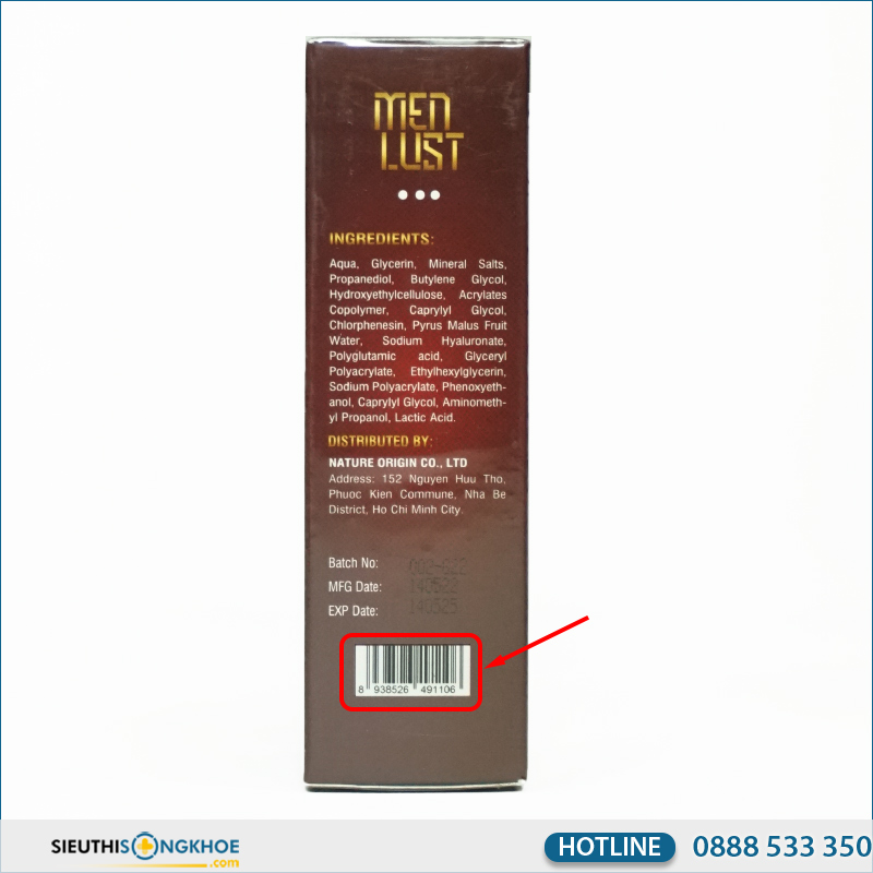 cách phân biệt gel menlust chính hãng