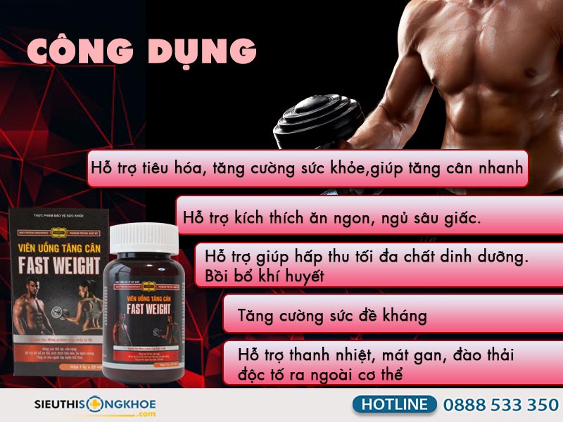 công dụng fast weight