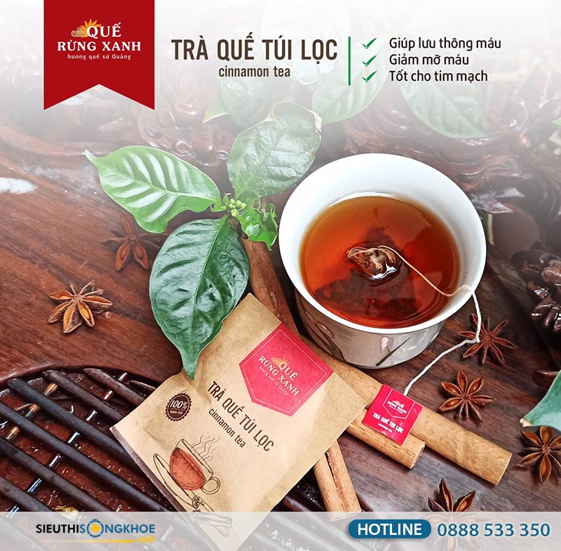 trà quế rừng xanh có tốt không